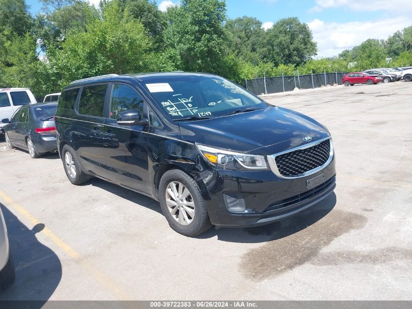 2016 KIA SEDONA LX