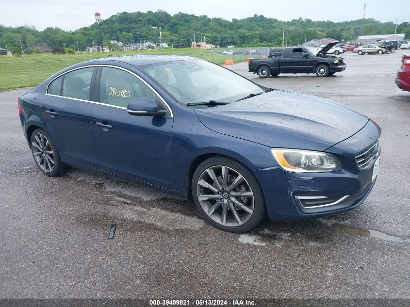 2015 VOLVO S60 T6 PLATINUM