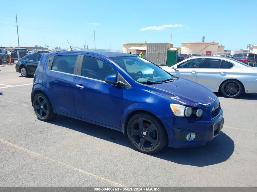 2013 CHEVROLET SONIC LTZ AUTO