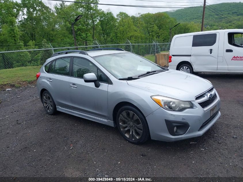 2012 SUBARU IMPREZA 2.0I SPORT PREMIUM