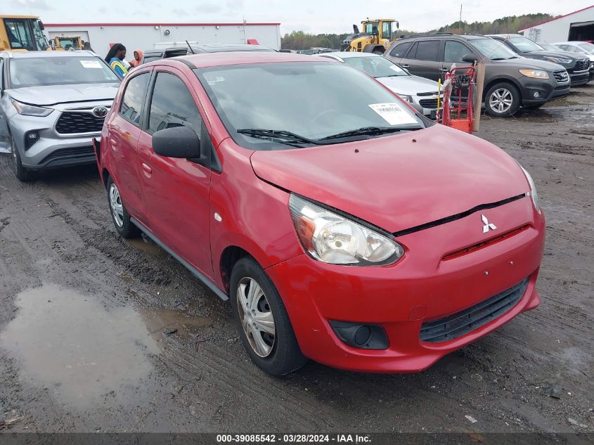 2015 MITSUBISHI MIRAGE DE/RF