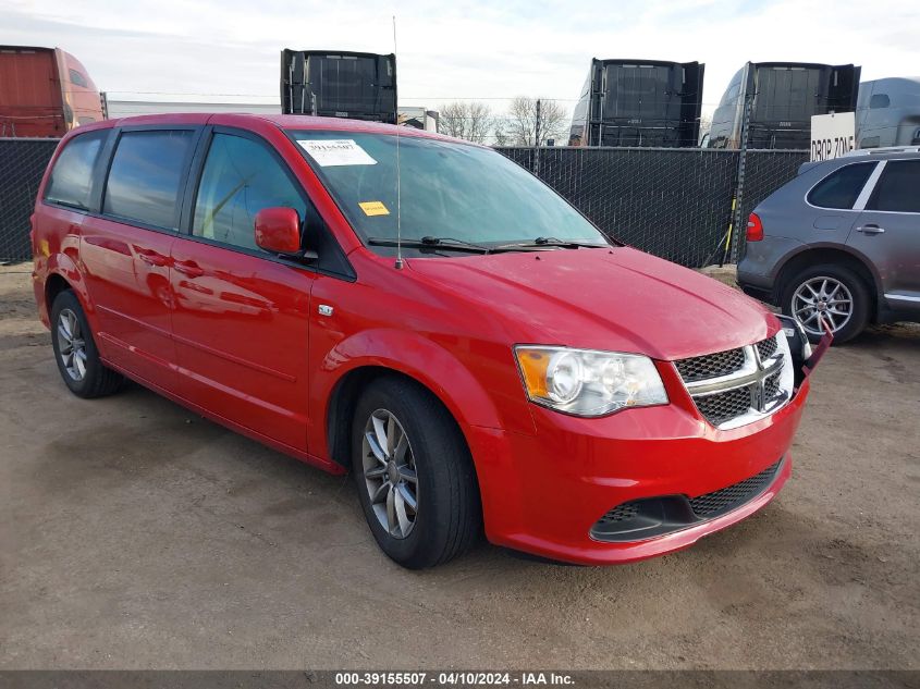 2014 DODGE GRAND CARAVAN SE 30TH ANNIVERSARY