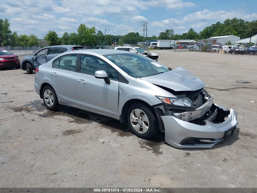 2013 HONDA CIVIC LX