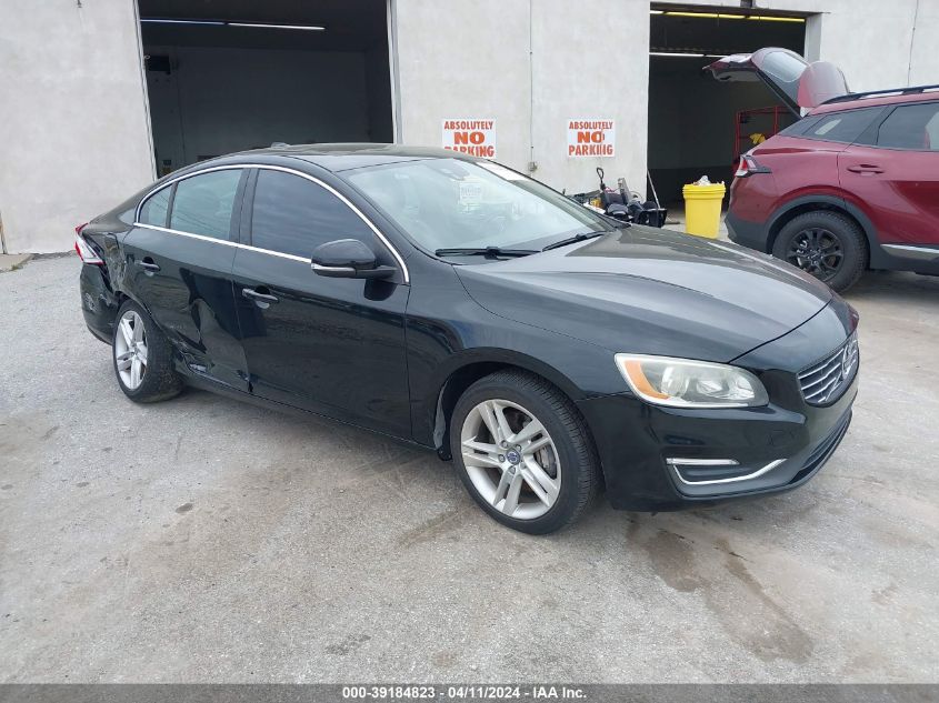 2014 VOLVO S60 T5/T5 PLATINUM/T5 PREMIER/T5 PREMIER PLUS