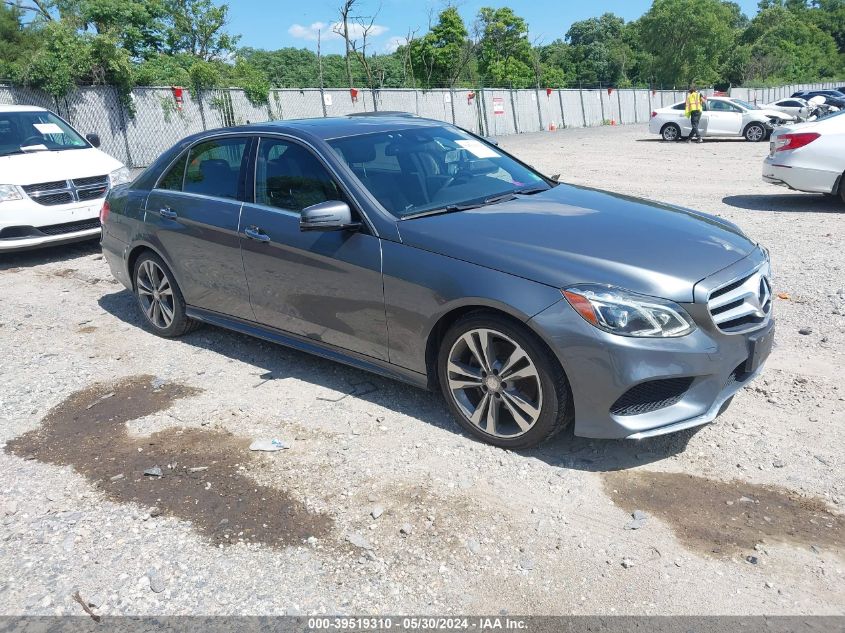 2016 MERCEDES-BENZ E 350 4MATIC