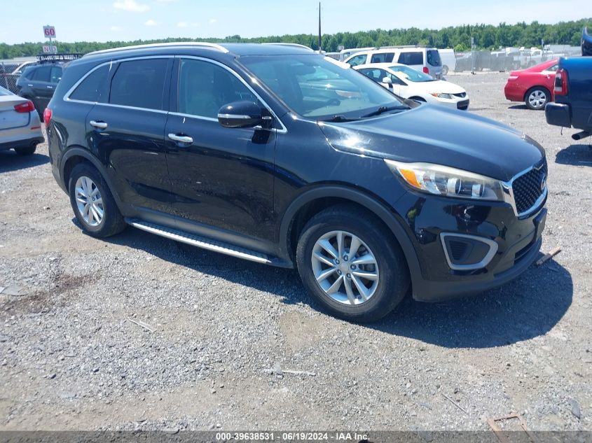 2016 KIA SORENTO 2.4L LX