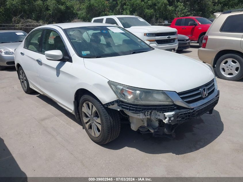 2015 HONDA ACCORD LX