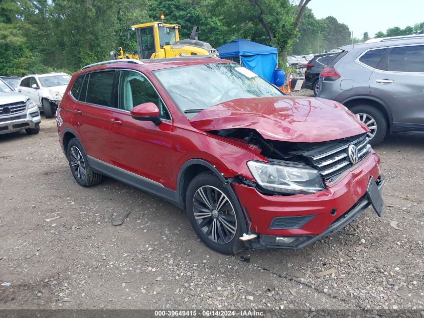 2018 VOLKSWAGEN TIGUAN 2.0T SE/2.0T SEL