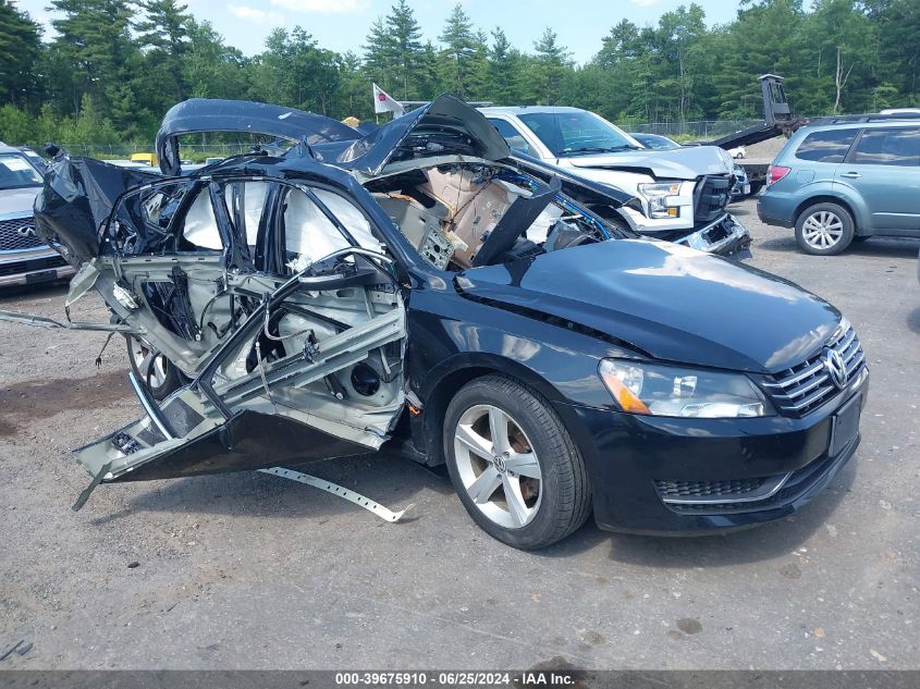 2013 VOLKSWAGEN PASSAT 2.0L TDI SE