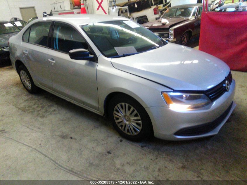 2012 VOLKSWAGEN JETTA 2.0L S