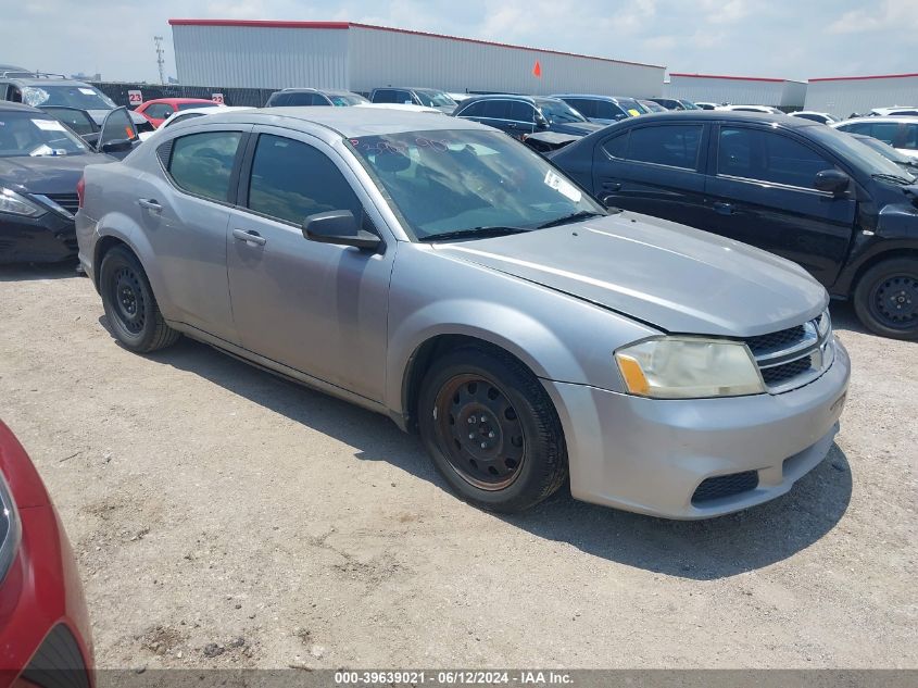 2013 DODGE AVENGER SE