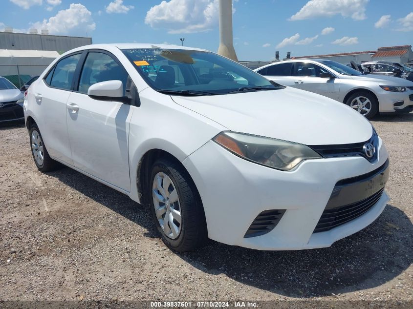 2016 TOYOTA COROLLA LE