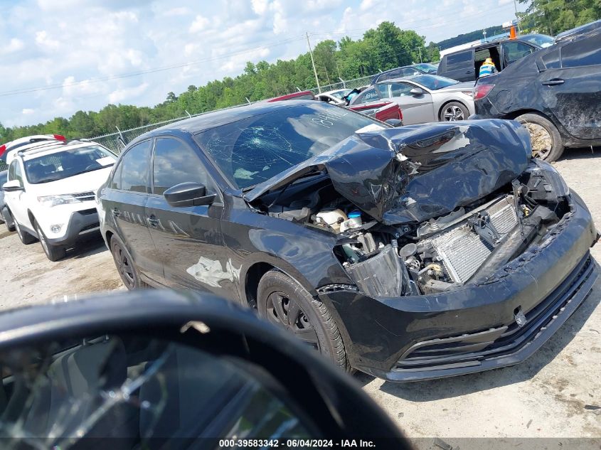 2016 VOLKSWAGEN JETTA 1.4T S