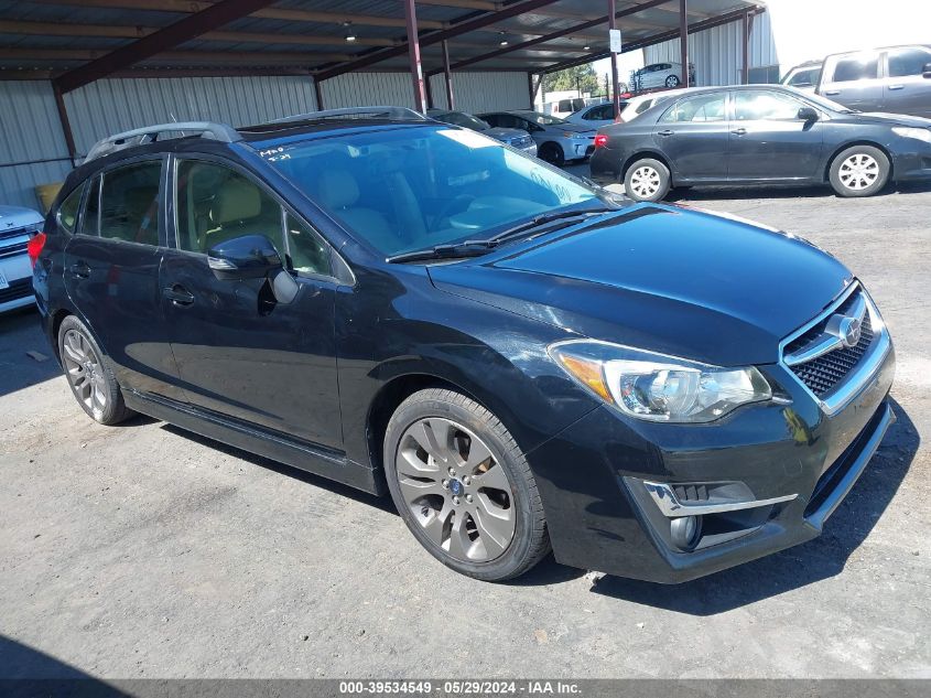 2015 SUBARU IMPREZA 2.0I SPORT LIMITED