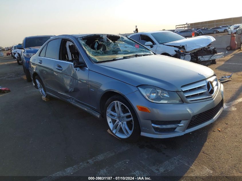 2012 MERCEDES-BENZ C 250