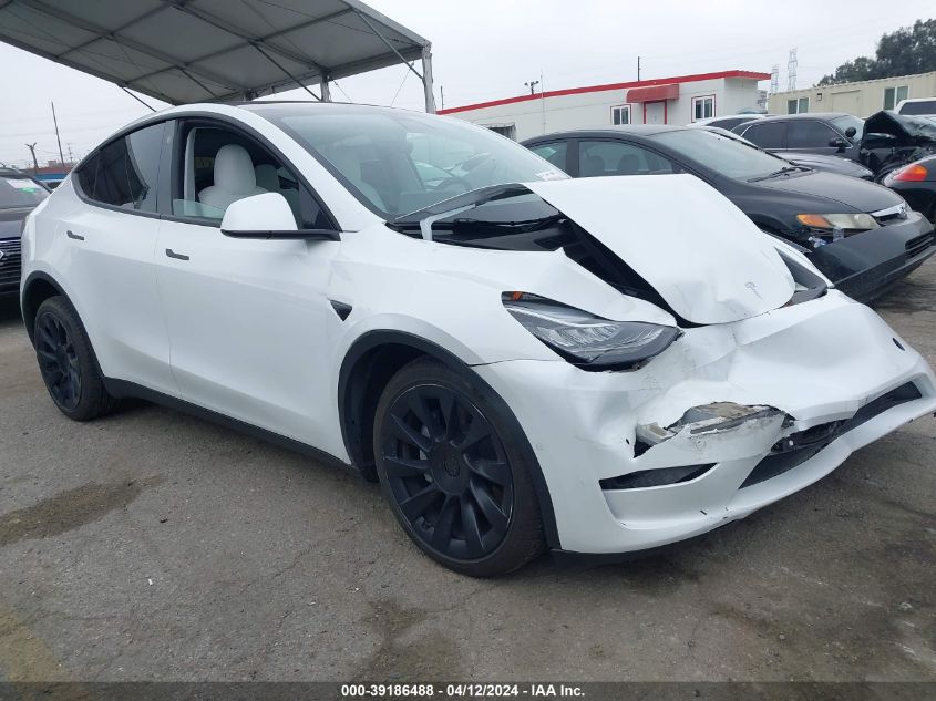 2021 TESLA MODEL Y LONG RANGE DUAL MOTOR ALL-WHEEL DRIVE