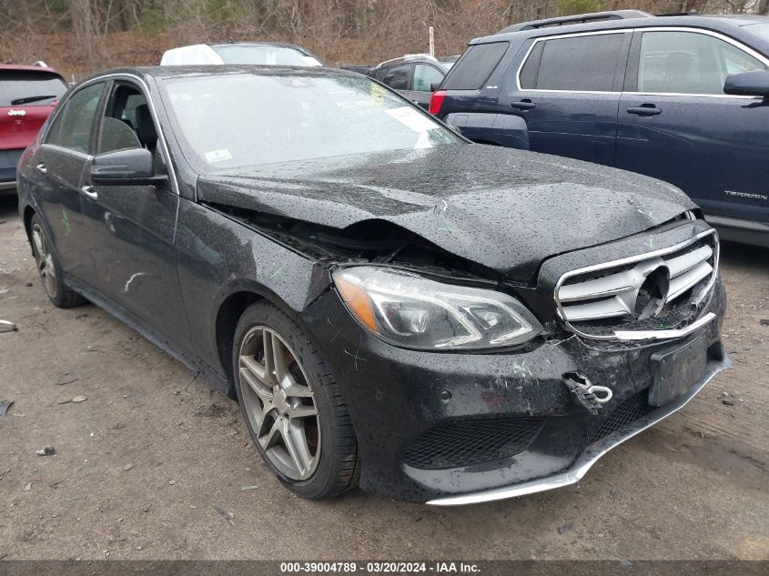 2014 MERCEDES-BENZ E 550 4MATIC