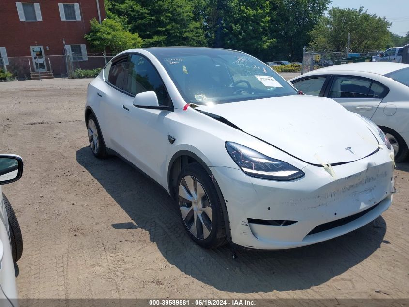 2021 TESLA MODEL Y LONG RANGE DUAL MOTOR ALL-WHEEL DRIVE