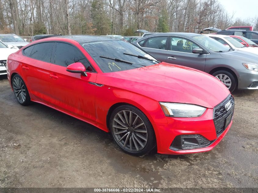 2022 AUDI A5 SPORTBACK PREMIUM PLUS 40 TFSI QUATTRO S TRONIC