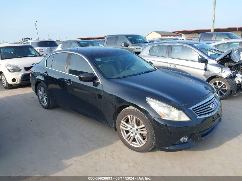 2012 INFINITI G37 SPORT