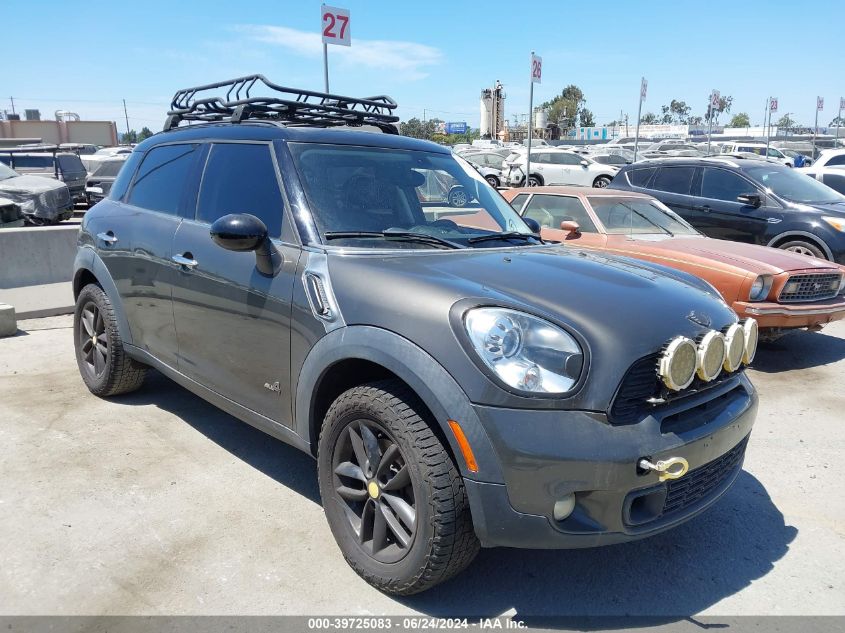 2012 MINI COOPER S COUNTRYMAN