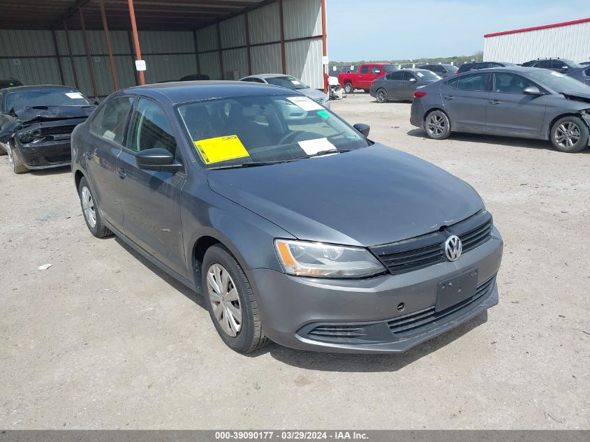 2011 VOLKSWAGEN JETTA 2.0L S