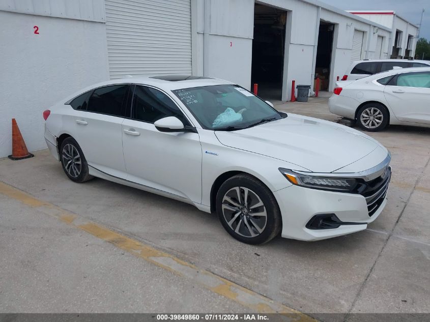 2021 HONDA ACCORD HYBRID EX-L