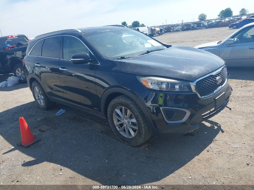 2016 KIA SORENTO 2.4L LX