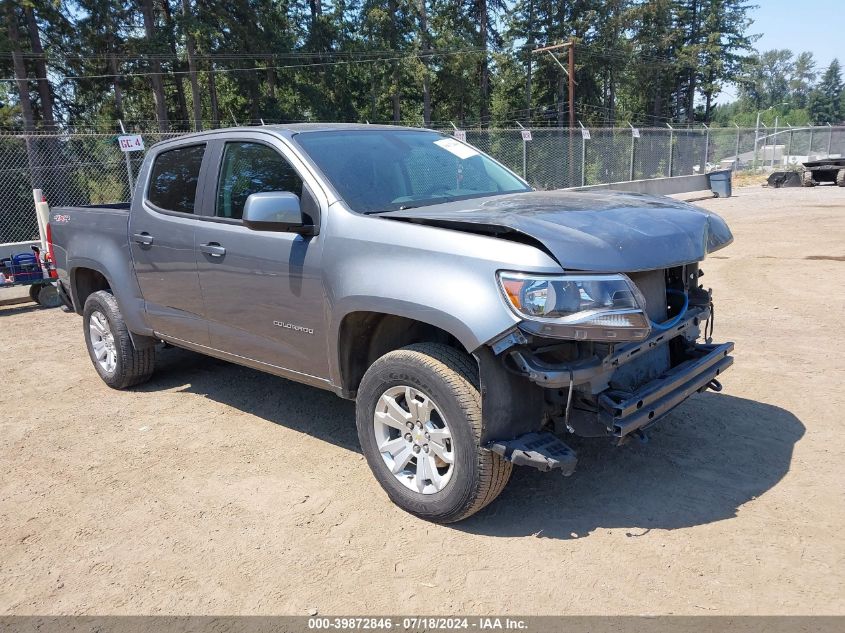 2021 CHEVROLET COLORADO 4WD  SHORT BOX LT