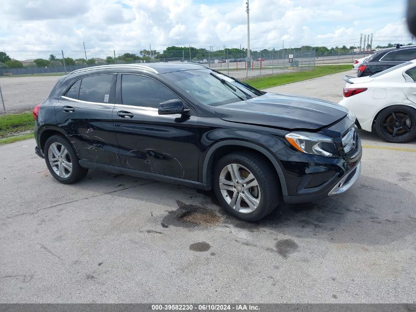 2016 MERCEDES-BENZ GLA 250