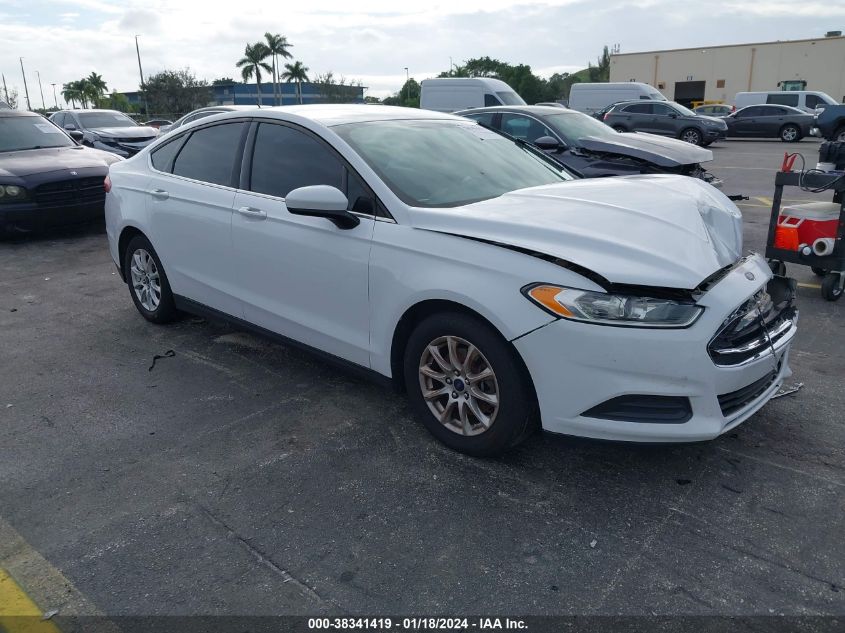 2016 FORD FUSION S