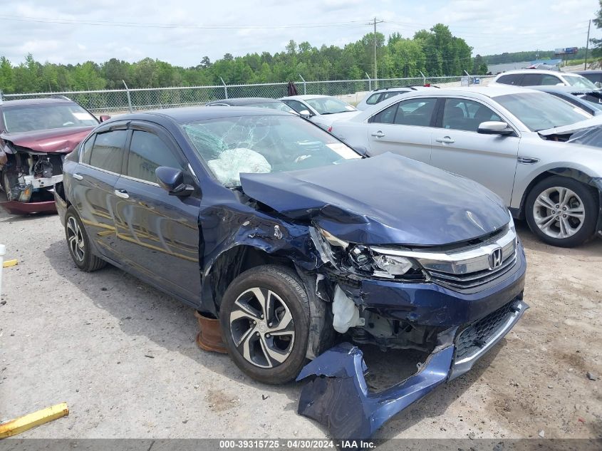 2017 HONDA ACCORD LX