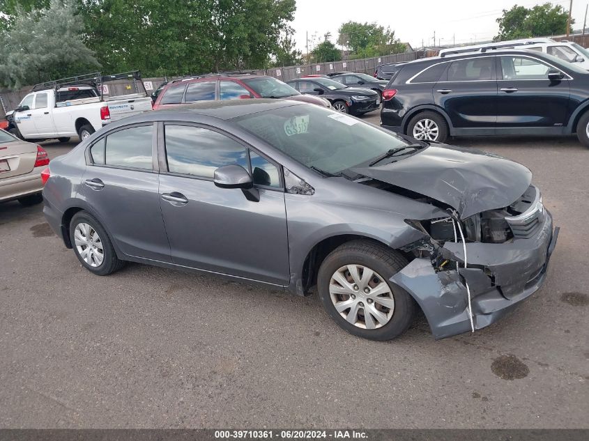 2012 HONDA CIVIC LX