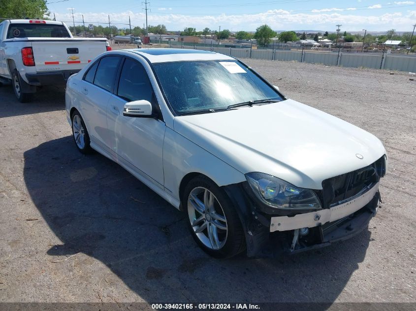 2012 MERCEDES-BENZ C 300 LUXURY 4MATIC/SPORT 4MATIC