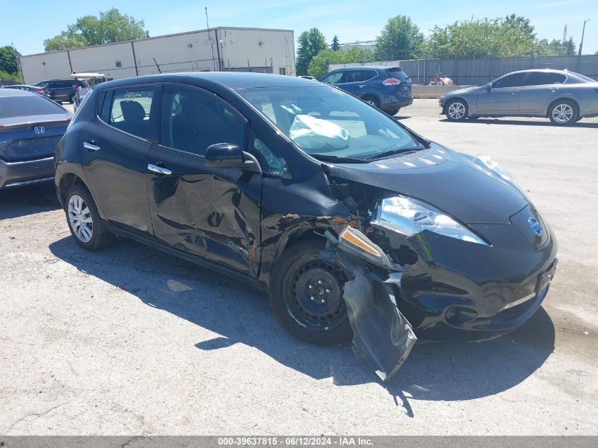 2016 NISSAN LEAF S