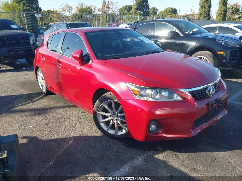 2012 LEXUS CT 200H