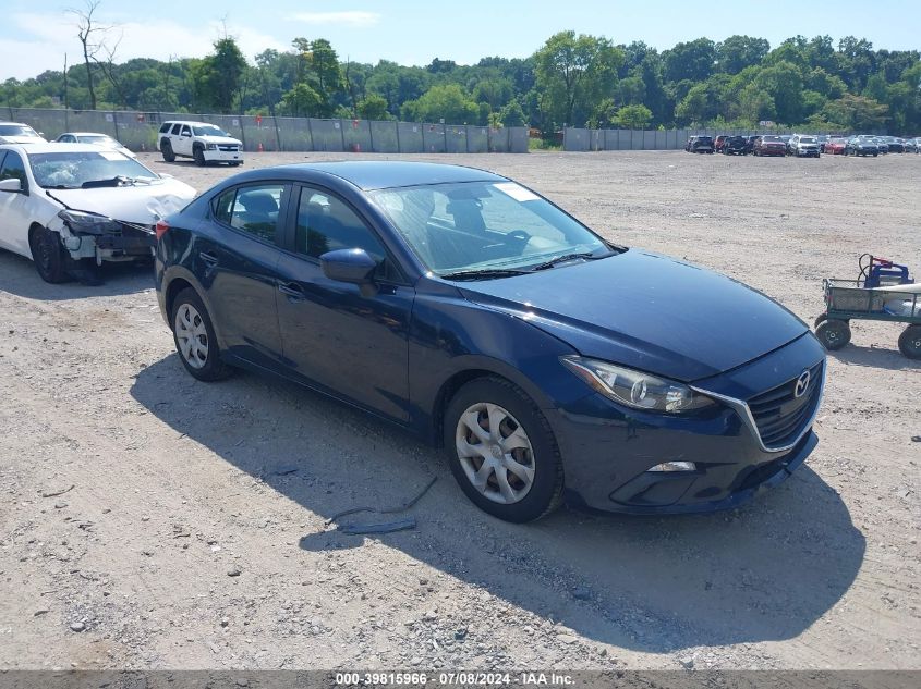 2016 MAZDA MAZDA3 I SPORT