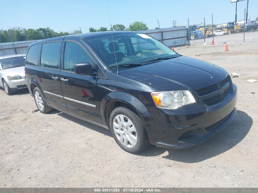 2014 DODGE GRAND CARAVAN AMERICAN VALUE PKG