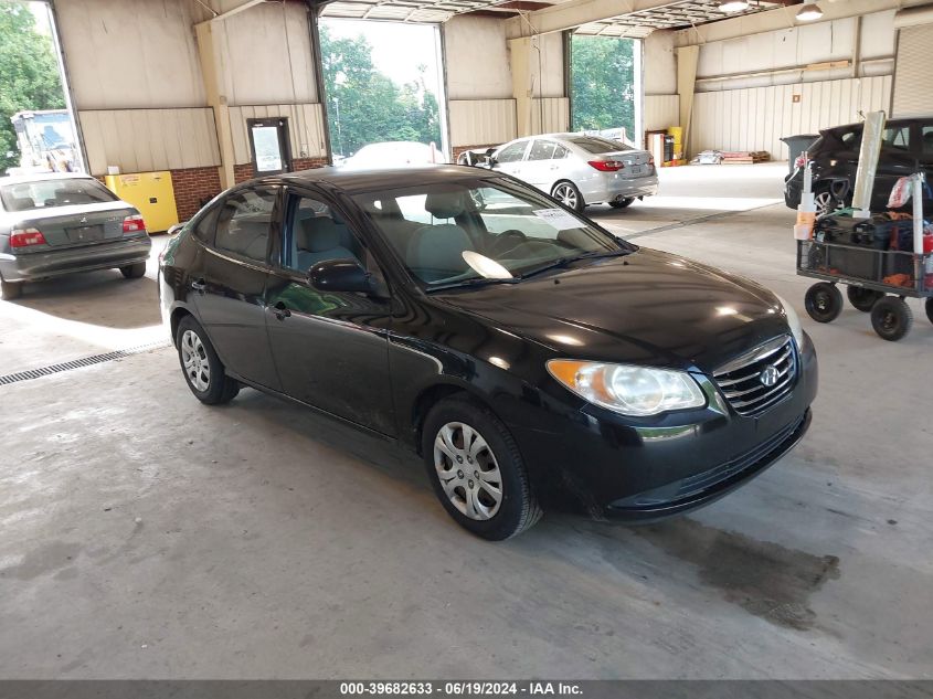 2010 HYUNDAI ELANTRA BLUE