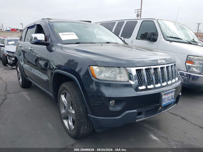 2012 JEEP GRAND CHEROKEE OVERLAND