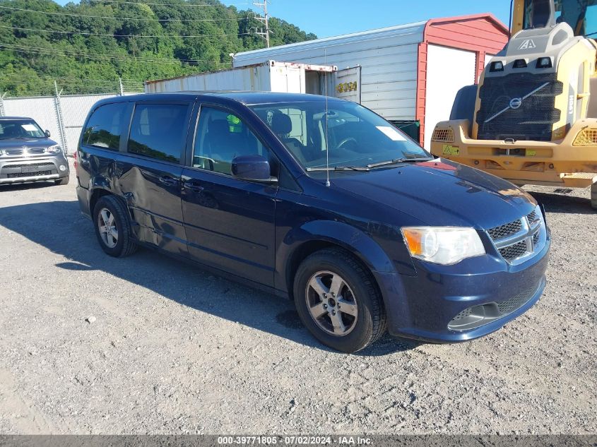 2013 DODGE GRAND CARAVAN SXT