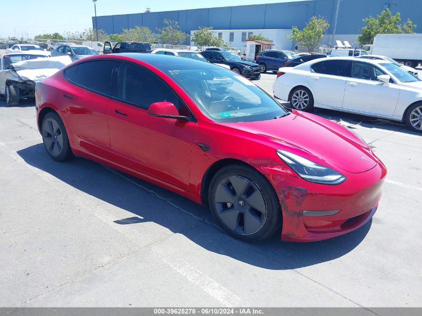 2022 TESLA MODEL 3 LONG RANGE DUAL MOTOR ALL-WHEEL DRIVE