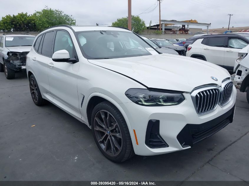 2022 BMW X3 SDRIVE30I