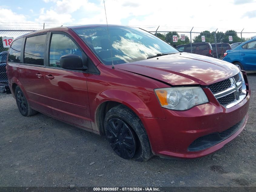 2014 DODGE GRAND CARAVAN SE