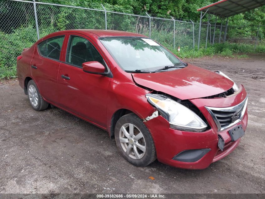 2016 NISSAN VERSA 1.6 S+