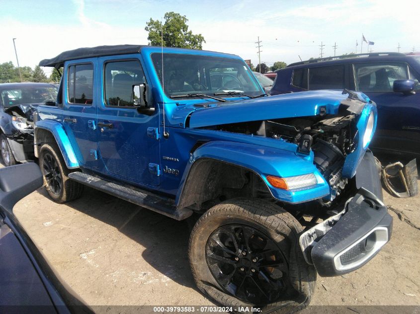 2021 JEEP WRANGLER UNLIMITED SAHARA 4XE