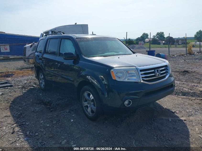 2012 HONDA PILOT EXL