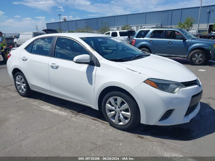 2015 TOYOTA COROLLA LE