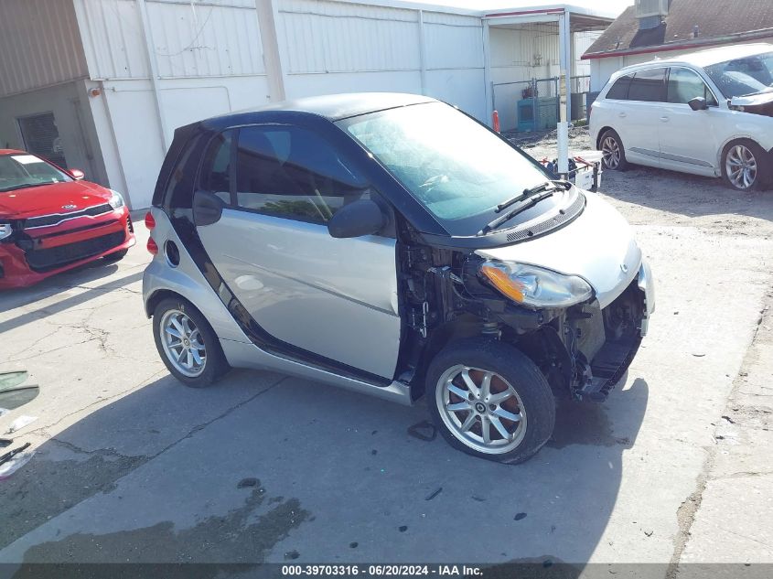 2012 SMART FORTWO PASSION/PURE