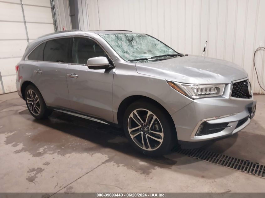 2017 ACURA MDX ADVANCE   ENTERTAINMENT PKGS